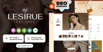 Lesirue | Jewelry & Accessories Shopify Theme OS 2.0