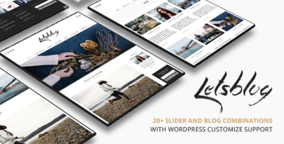 Lets Blog - Multi-Purpose HTML Template