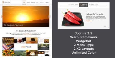 Loroe - Responsip Joomla Template