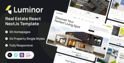 Luminor - Real Estate NextJs Template