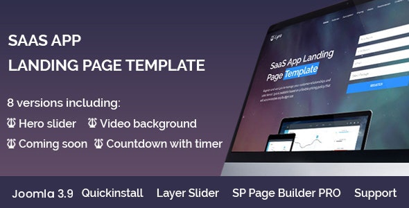 Lyra - Joomla 5 SaaS App Landing Page Template Lyra - Joomla 5 SaaS App Landing Page Template