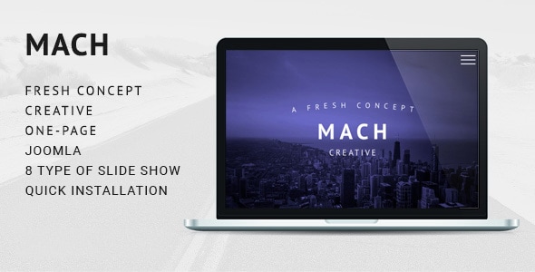 MACH - Fresh Concept One Page Creative Joomla Theme MACH - Fresh Concept One Page Creative Joomla Theme