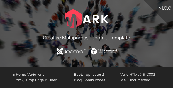 Mark - Creative Multipurpose Joomla Template Mark - Creative Multipurpose Joomla Template
