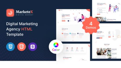 Marketex - Digital Marketing Agency HTML Template
