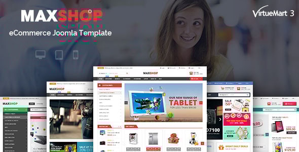 Maxshop - Multipurpose eCommerce Joomla Template Maxshop - Multipurpose eCommerce Joomla Template