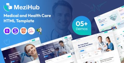 Mezihub – Medical & Health Care HTML Template