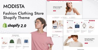 Modista - Fashion Clothing Store Shopify 2.0 Responsive Theme