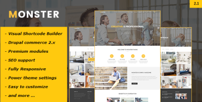 Monster - Multipurpose Commerce Drupal 9