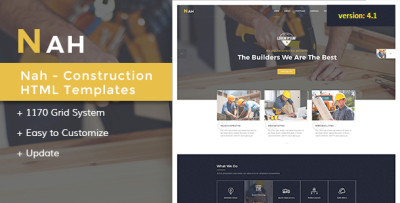 Nah Multipurpose Construction Drupal 8.8