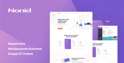 Nonid - Responsive Multipurpose Business Drupal 10 Theme