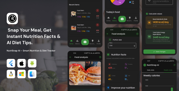 NutriSnap AI - Smart Nutrition & Diet Tracker NutriSnap AI - Smart Nutrition & Diet Tracker