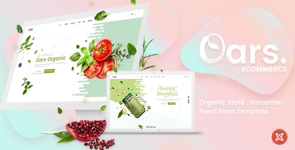 Oars - Creative Organic Store Joomla Template Oars - Creative Organic Store Joomla Template