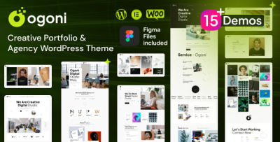 Ogoni - Creative Portfolio & Agency WordPress Theme