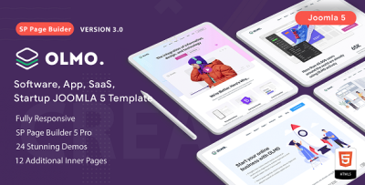 OLMO - Joomla 5 Software & SaaS Template