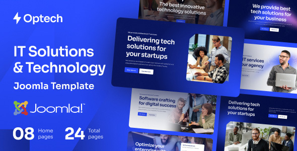 Optech - IT Solutions and Services Joomla Template Optech - IT Solutions and Services Joomla Template