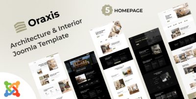 Oraxis - Architecture & Interior Joomla Template