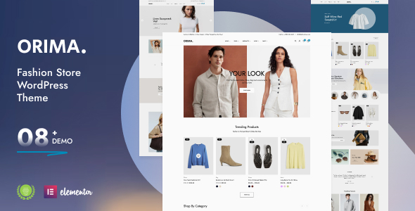 Orima - Fashion Store WordPress Theme Orima - Fashion Store WordPress Theme