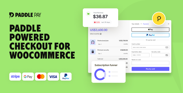 PaddlePay – WooCommerce Payments, Subscriptions & License Manager PaddlePay – WooCommerce Payments, Subscriptions & License Manager