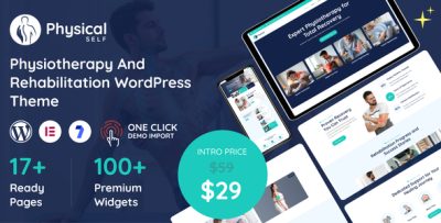 PhysicalSelf - Physiotherapy & Rehabilitation WordPress Theme