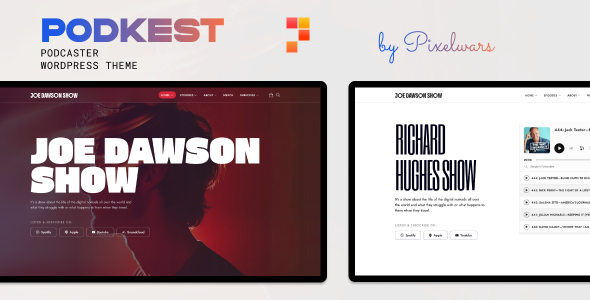 Podkest - Podcast WordPress Theme Podkest - Podcast WordPress Theme