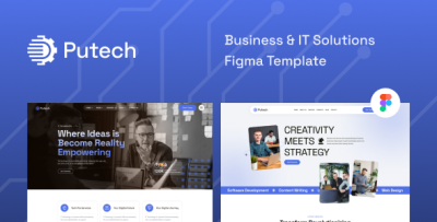 Putech – Business & IT Solutions React Template