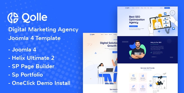 Qolle - Joomla 5 Digital Marketing Agency Joomla Template Qolle - Joomla 5 Digital Marketing Agency Joomla Template