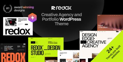 Redox - Creative Agency and Portfolio WordPress Theme