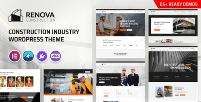 Renova - Construction Industry WordPress Theme