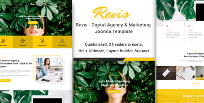 Revis - Joomla 5 Digital Agency & Marketing Template