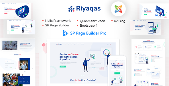 Riyaqas - Creative Multipurpose Joomla Template Riyaqas - Creative Multipurpose Joomla Template