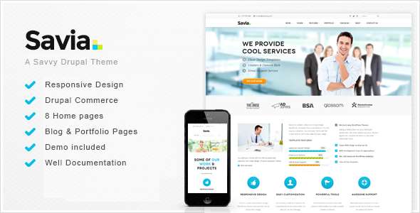 Savia - Responsive Multi-Purpose Drupal 7 Theme Savia - Responsive Multi-Purpose Drupal 7 Theme