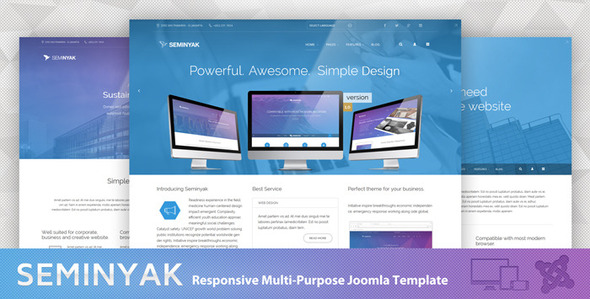 Seminyak - Responsive Multi-Purpose Joomla Theme Seminyak - Responsive Multi-Purpose Joomla Theme