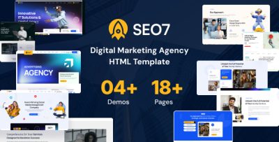 SEO7 - SEO & Digital Marketing Agency HTML Template