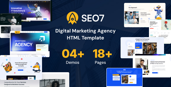 SEO7 - SEO & Digital Marketing Agency HTML Template SEO7 - SEO & Digital Marketing Agency HTML Template