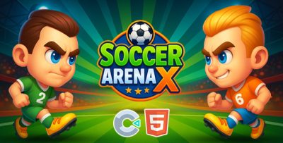 Soccer Arena X (HTML5 - Construct 3)