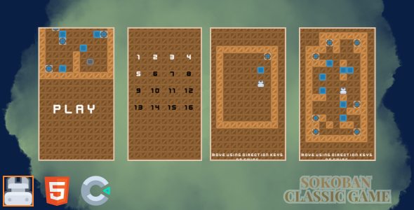 Sokoban Puzzle HTML5 Game (Construct 3) Sokoban Puzzle HTML5 Game (Construct 3)