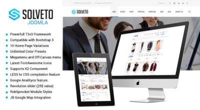 Solveto - Multipurpose Joomla Template