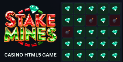 Stake Mines HTML5 game