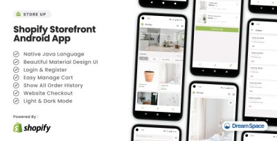 StoreUp - Shopify Storefront Android App 1.0