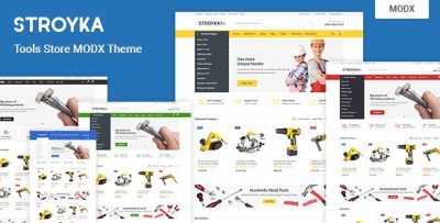Stroyka – Tools Store eCommerce MODX Theme