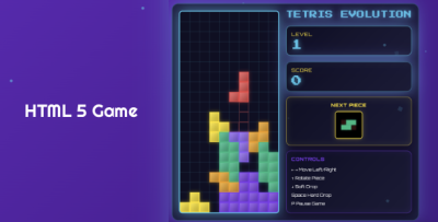 Tetrix Mania - Addictive HTML5 Puzzle Challenge game