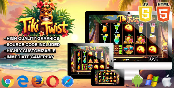 Tiki Twist - HTML5 Slot Machine Tiki Twist - HTML5 Slot Machine