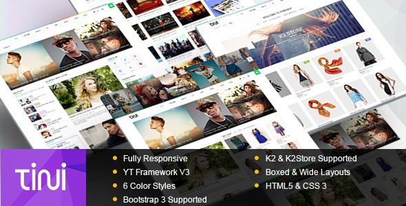 Tini - News/Magazine Template with Online Shop Tini - News/Magazine Template with Online Shop