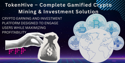 TokenHive - Complete Gamified Crypto Mining & Investment Solution