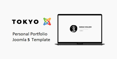 Tokyo - Joomla 5 Personal Portfolio Template