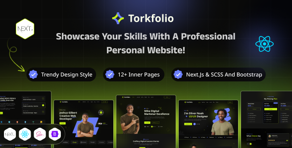 Torkfolio - Creative Portfolio & Resume Next.js Template | Digital CV Builder Torkfolio - Creative Portfolio & Resume Next.js Template | Digital CV Builder