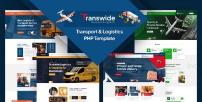Transwide - Transport & Logistics PHP Template