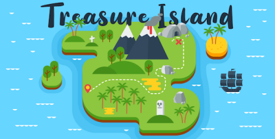 Treasure Island - HTML5 Game, Construct 3