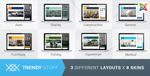 Trendy Stuff - Responsive Business Joomla Template Trendy Stuff - Responsive Business Joomla Template