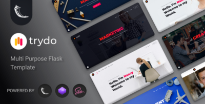 Trydo - Agency and Portfolio Flask Template